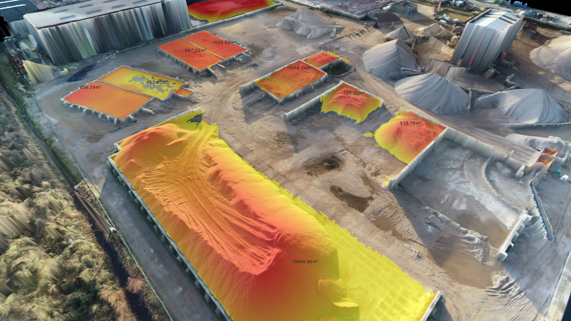 Геодезическо заснемане на обеми